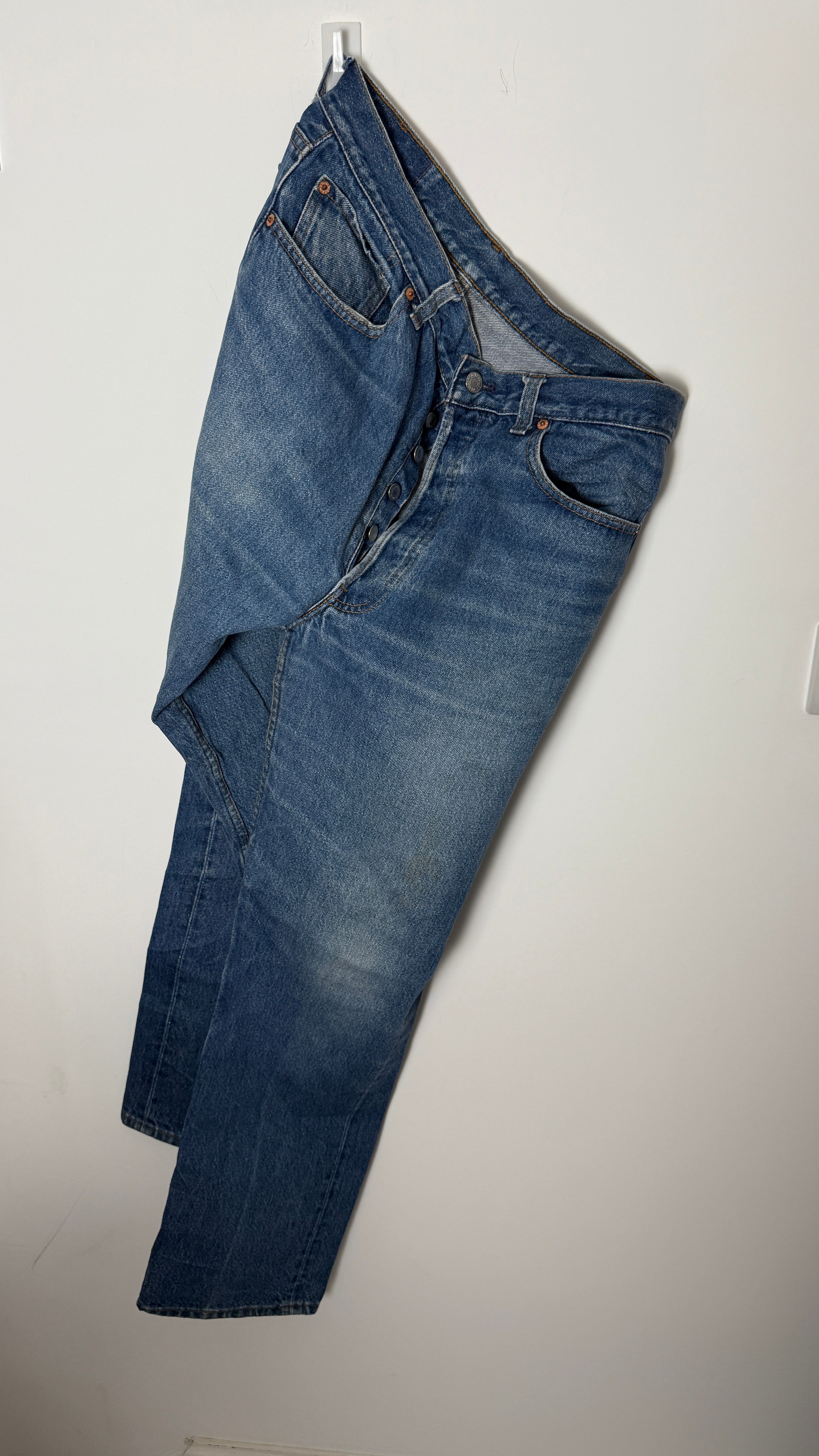 Vintage Levi's 501 XX, USA Made Denim Jeans -  W35 L30