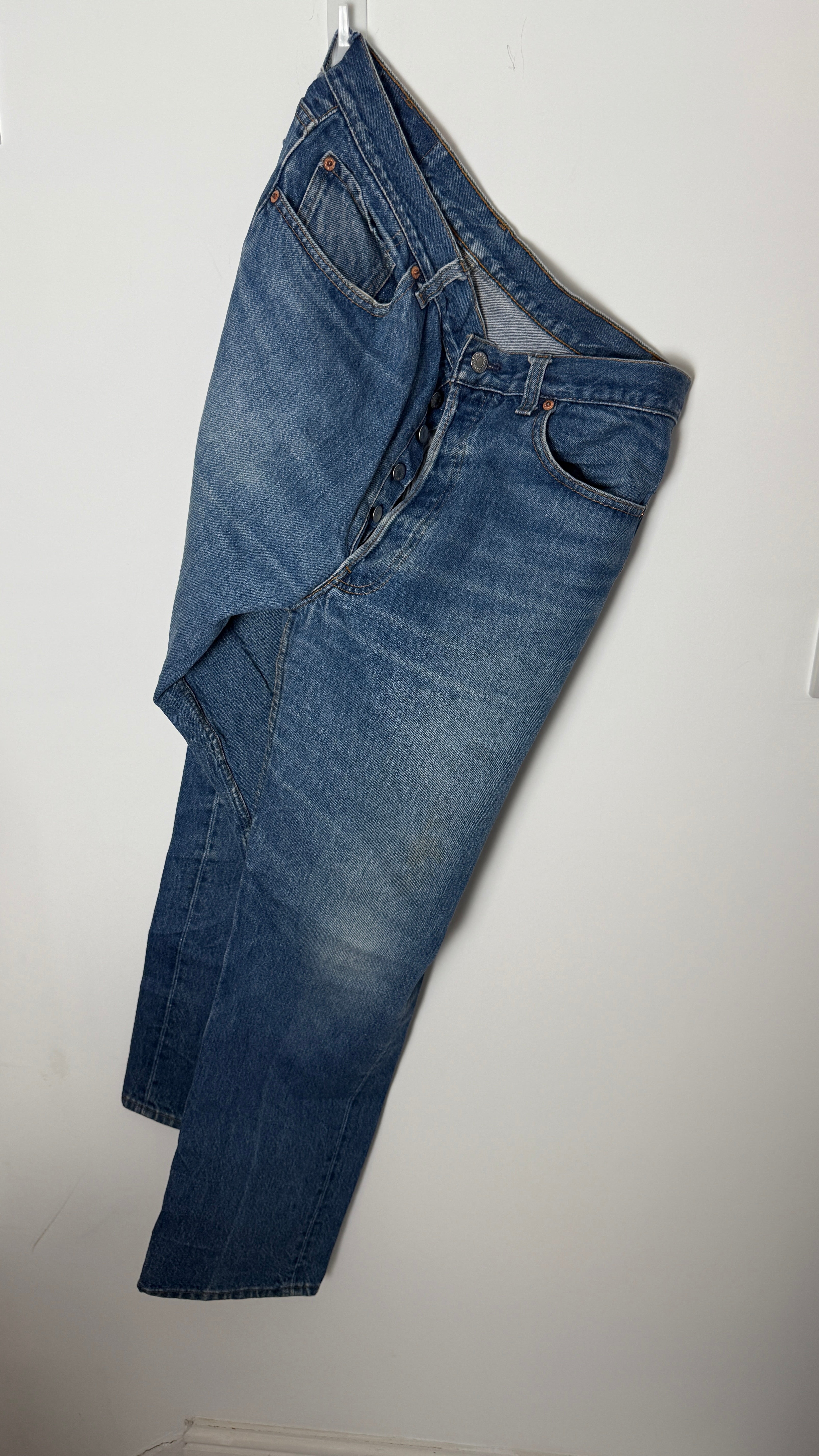 Vintage Levi's 501 XX, USA Made Denim Jeans -  W35 L30