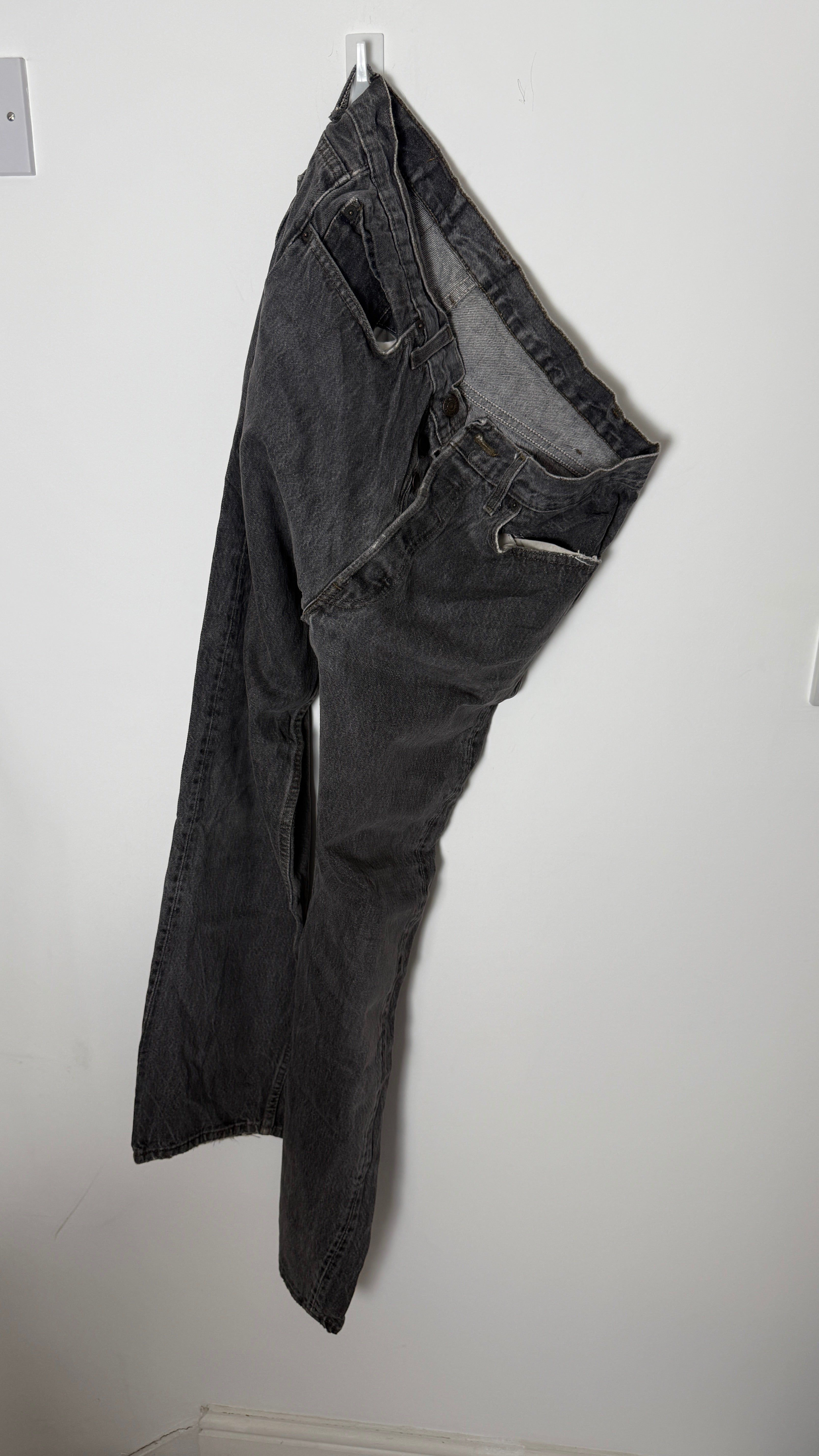 Vintage Levi's 501 XX, USA Made, Disstressed Denim Jeans - W34 L30