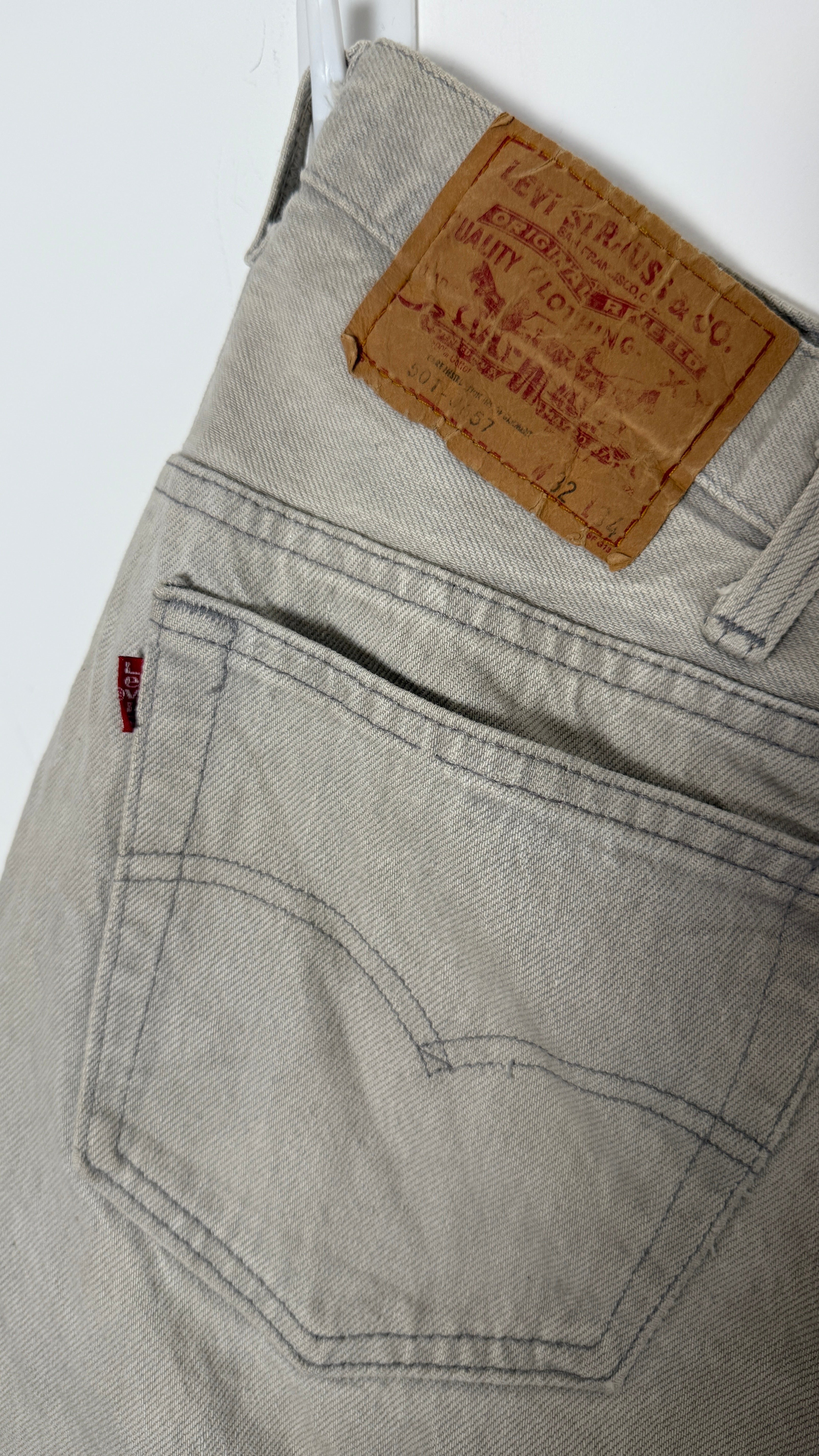 Vintage Levi's 501 XX, USA Made Denim Jeans - W32 L32