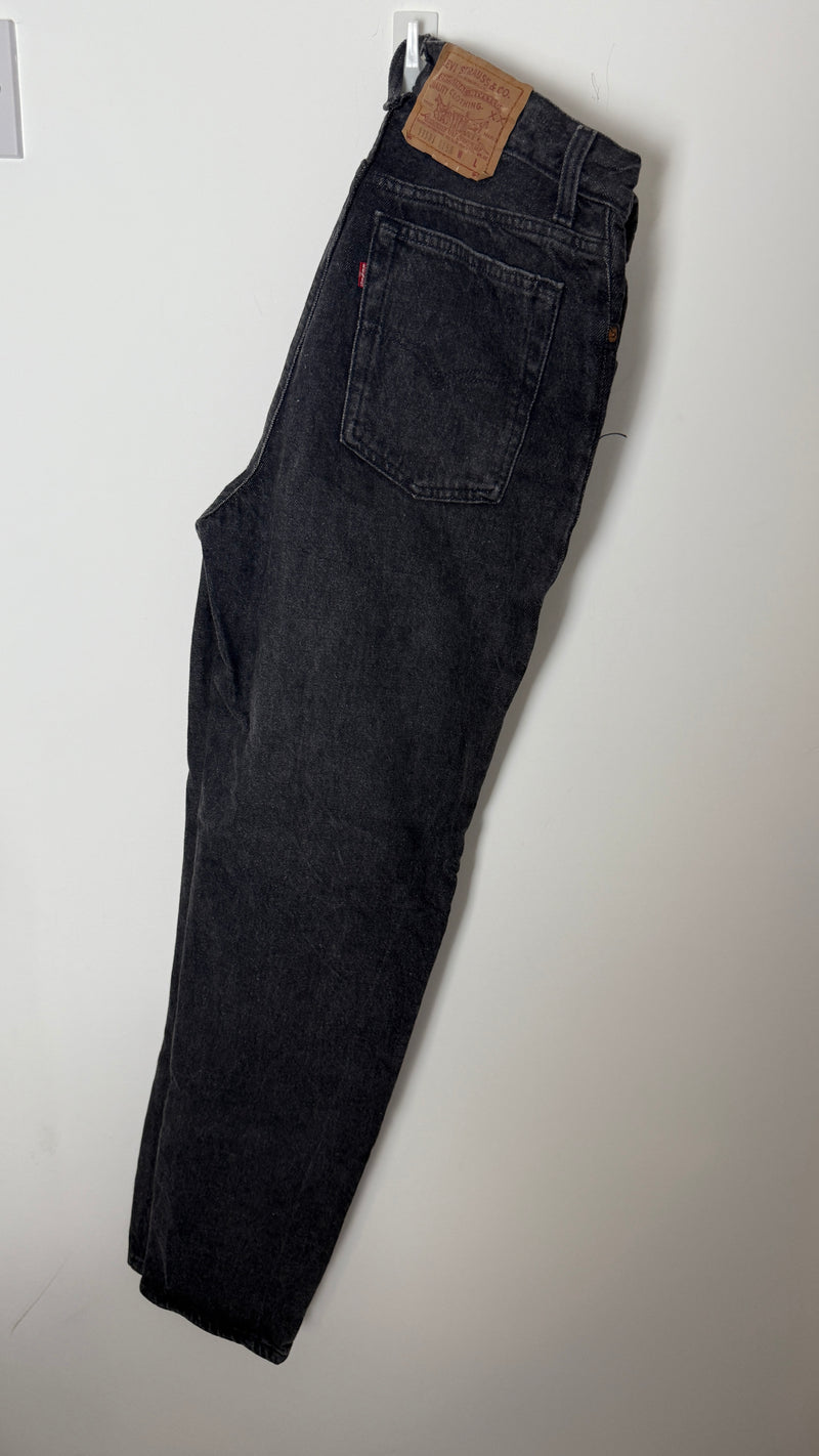 Vintage Levi's 501 XX, USA Made Denim Jeans - Black Charcoal W32 L33