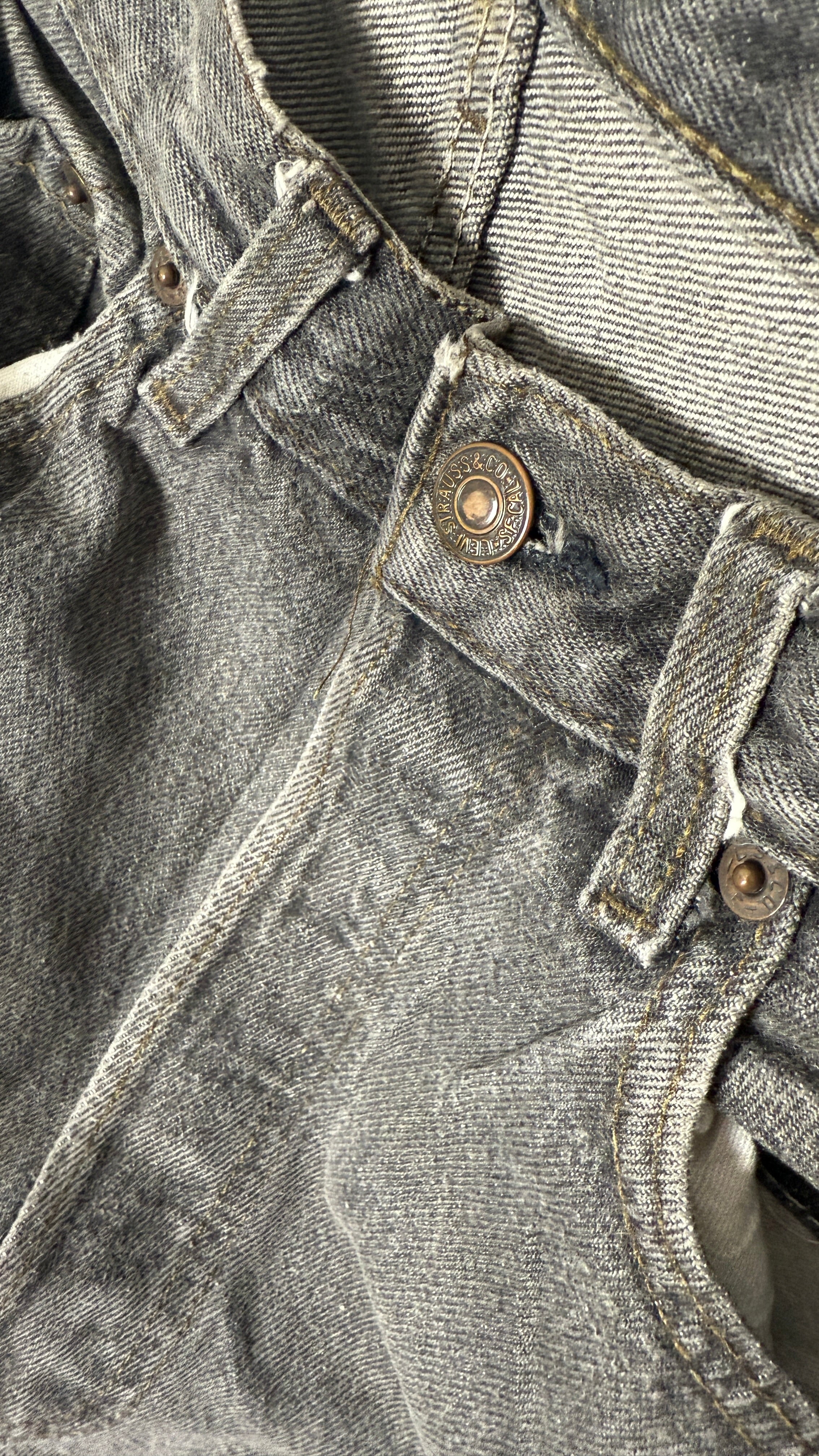 Rare Vintage Levi's 501 XX, USA Made, Denim Jeans - W34 L34