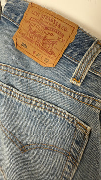Vintage Levi's 501 XX, USA Made Denim Jeans - W32 L32
