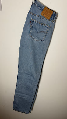  Rare Vintage Levi's 501 XX, USA Made Denim Jeans - Faded Light Blue - W34 L34