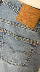 Vintage Levi's 501 XX, USA Made Denim Jeans - Faded Light Blue - W34 L34