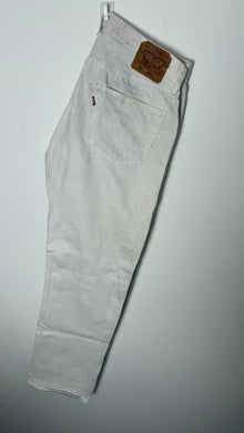 Rare Vintage Levi's 501 XX, USA Made Denim Jeans - White - W34 L30