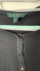 Lauren by Ralph Lauren Long Sleeved Top - Black