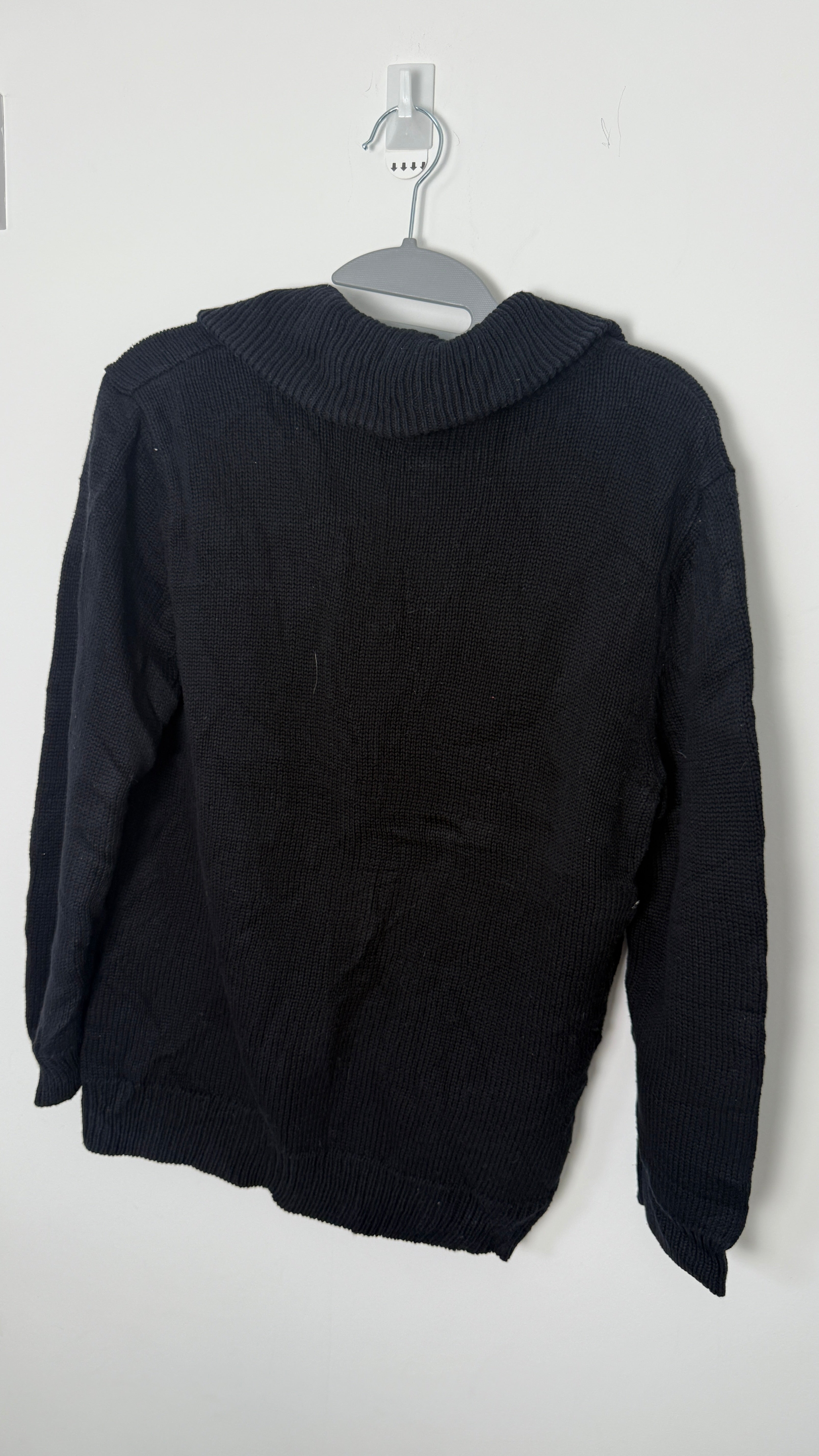 Lauren by Ralph Lauren Button Up Cardigan - Black