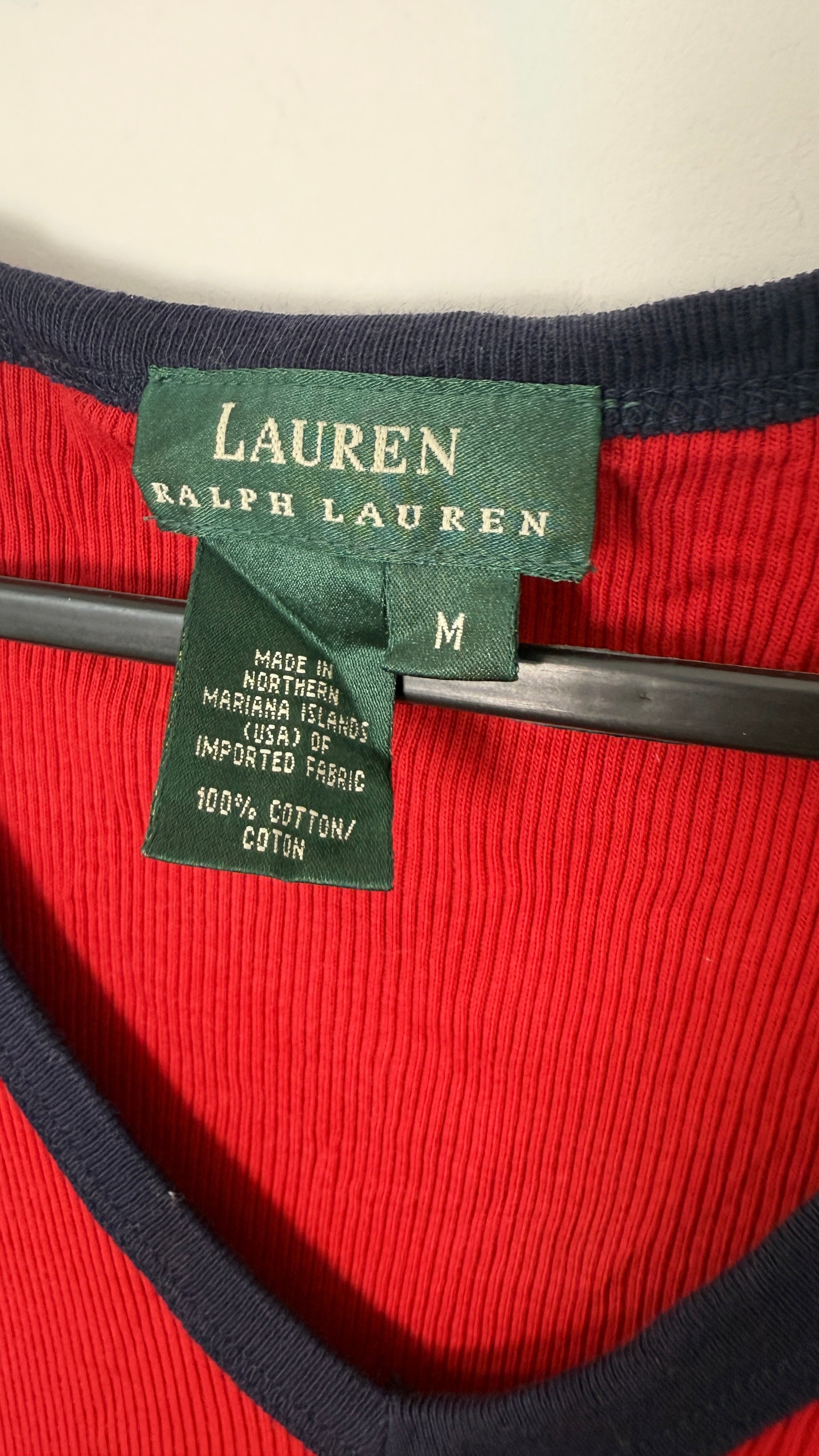Lauren by Ralph Lauren Red Vest