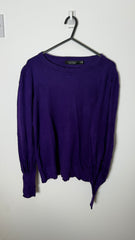 Lauren by Ralph Lauren Long Sleeved Puff Sleeve - Purple