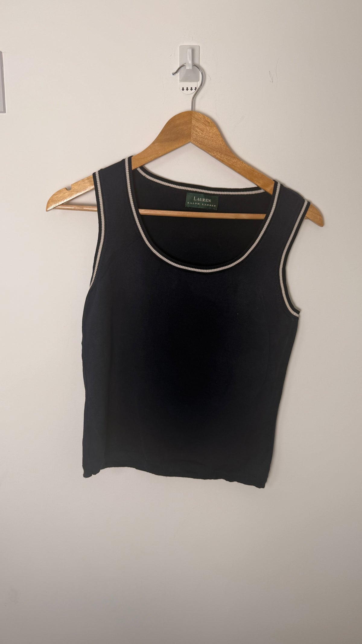 Lauren by Ralph Lauren Navy Blue Vest