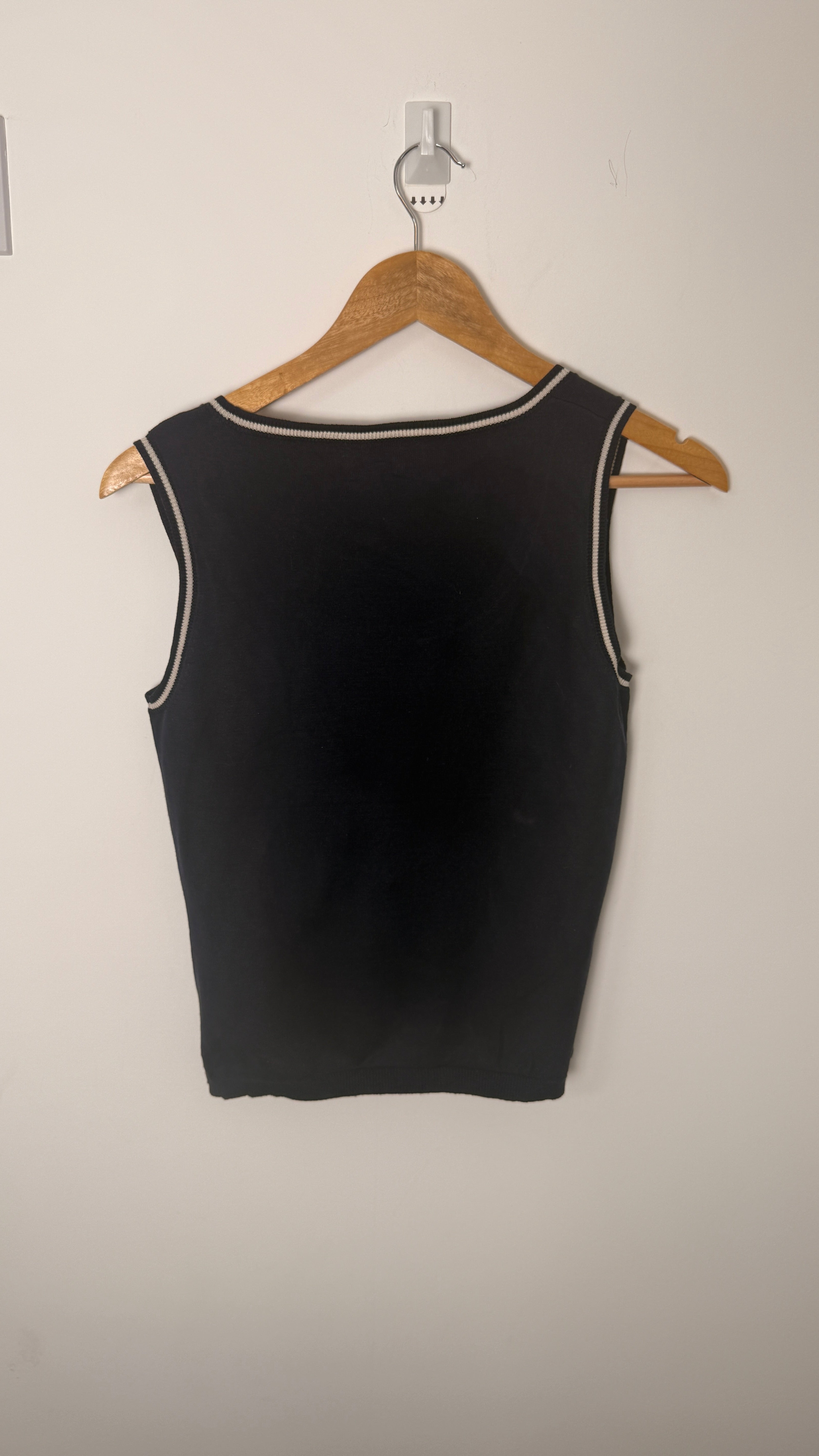 Lauren by Ralph Lauren Navy Blue Vest