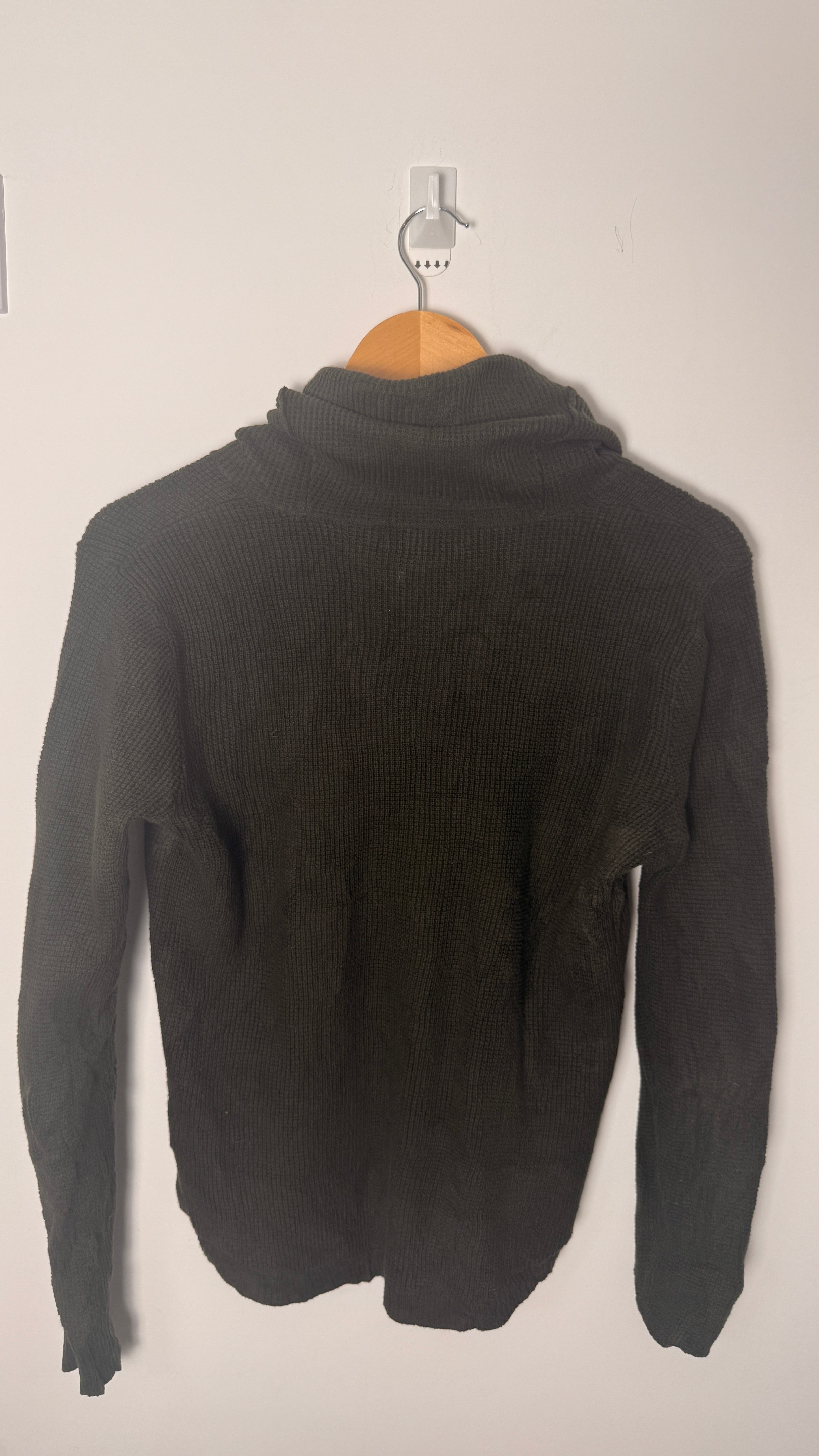 Lauren by Ralph Lauren Olive Green High Neck Jumper