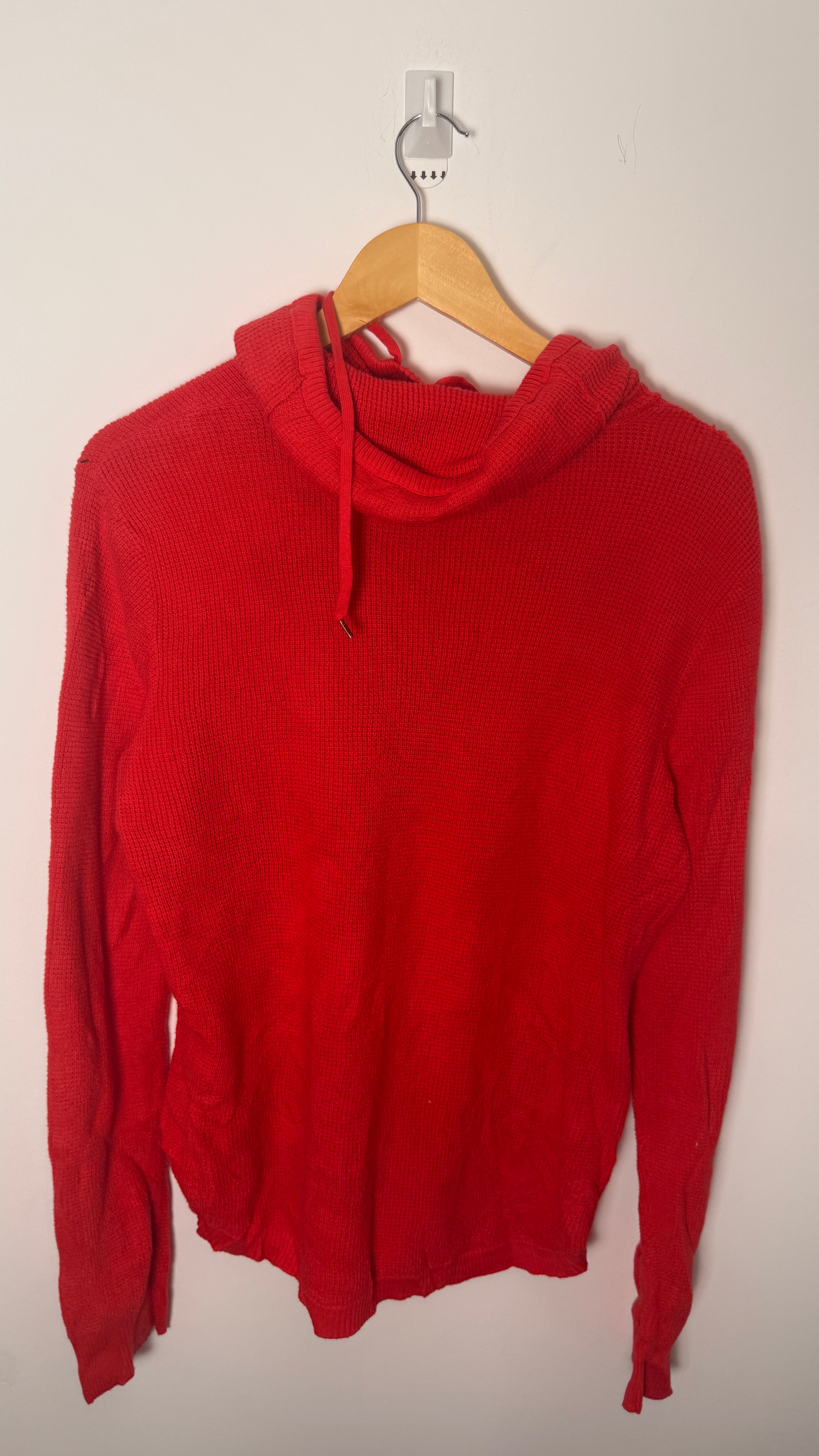 Lauren by Ralph Lauren Long Sleeved High Neck Top - Orange