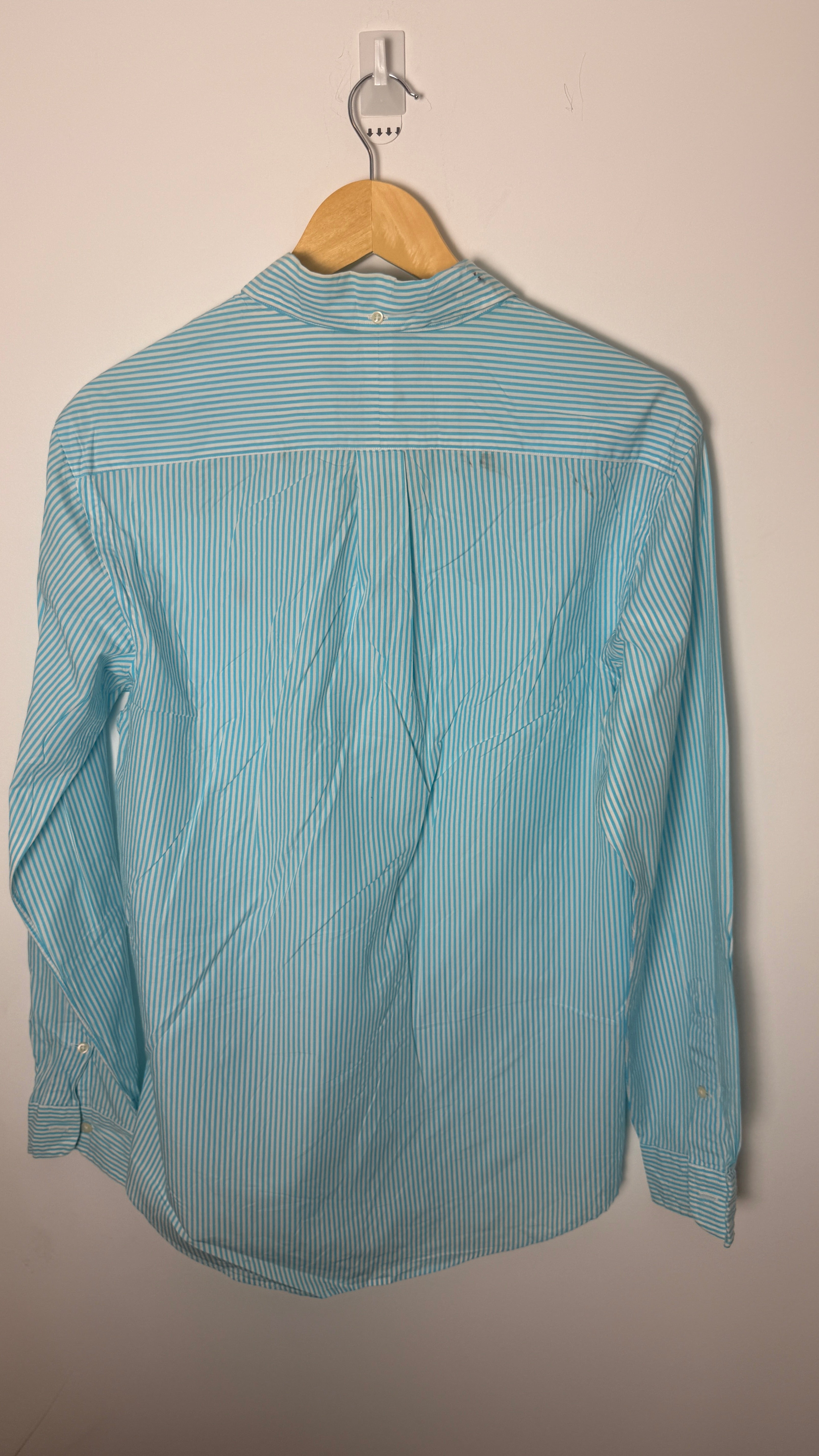 Ralph Lauren Polo Shirt Blue and White Striped