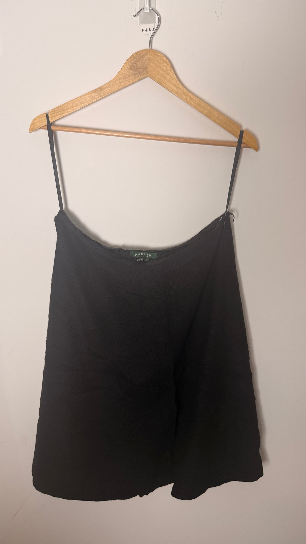 Lauren by Ralph Lauren Black A-Line Skirt