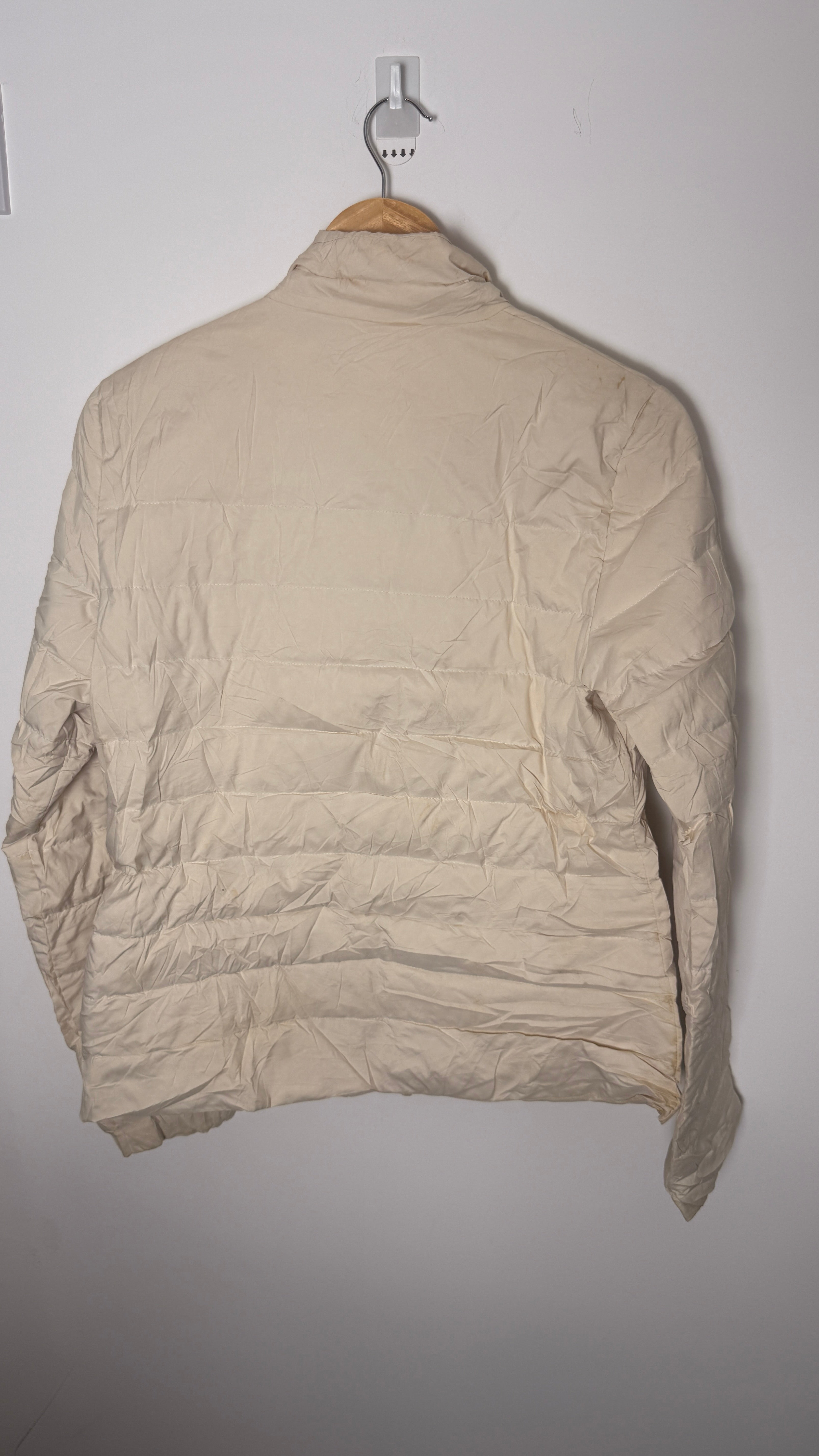 Lauren by Ralph Lauren Cream Puffer Jacket