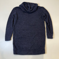 Calvin Klein Grey Teddy Fleece Hoodie Dress
