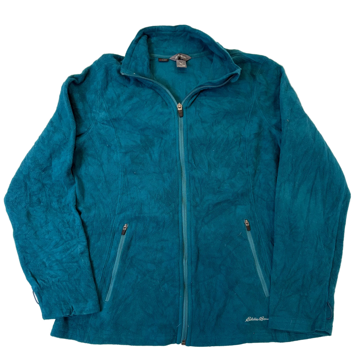 Eddie Bauer Teal Polartec Fleece Jacket