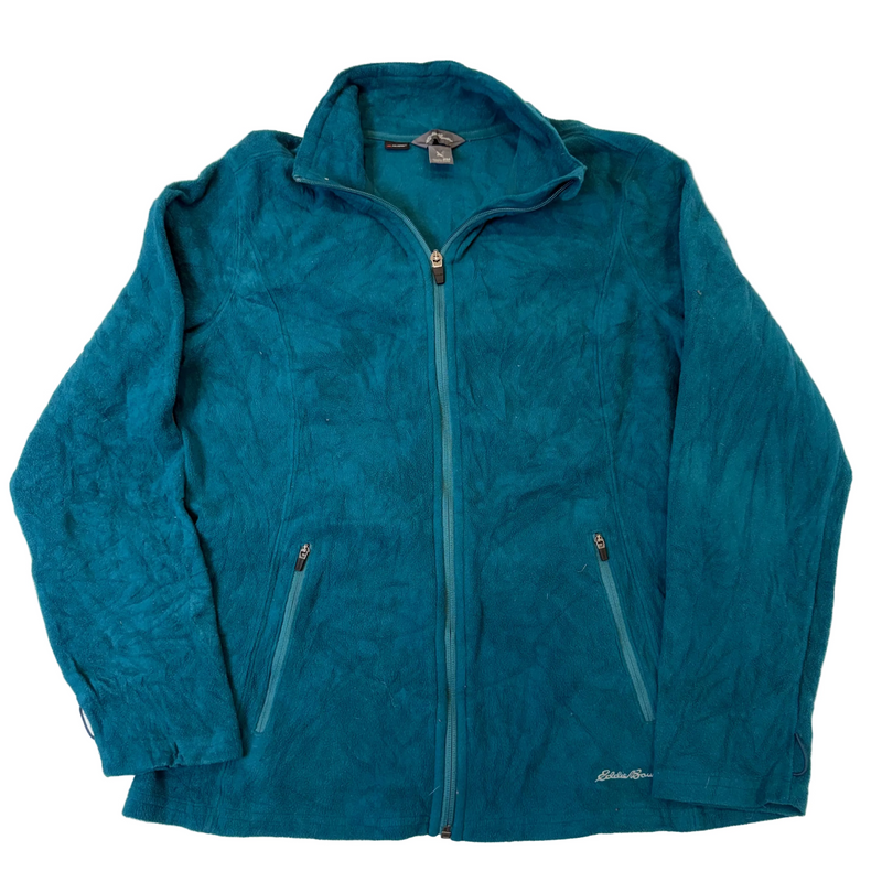 Eddie Bauer Teal Polartec Fleece Jacket