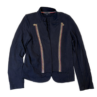 Tommy Hilfiger Navy Zip Detail Jacket
