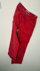 Tommy Hilfiger Red Vintage Jeans with Belt Pocket