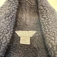Eddie Bauer Grey Sherpa Lined Cardigan