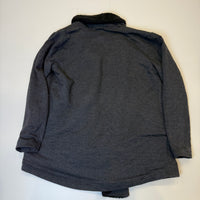 Eddie Bauer Grey Sherpa Lined Cardigan