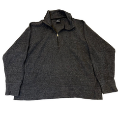 Nike Grey Quarter-Zip Fleece