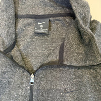 Nike Grey Quarter-Zip Fleece