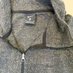 Nike Grey Quarter-Zip Fleece