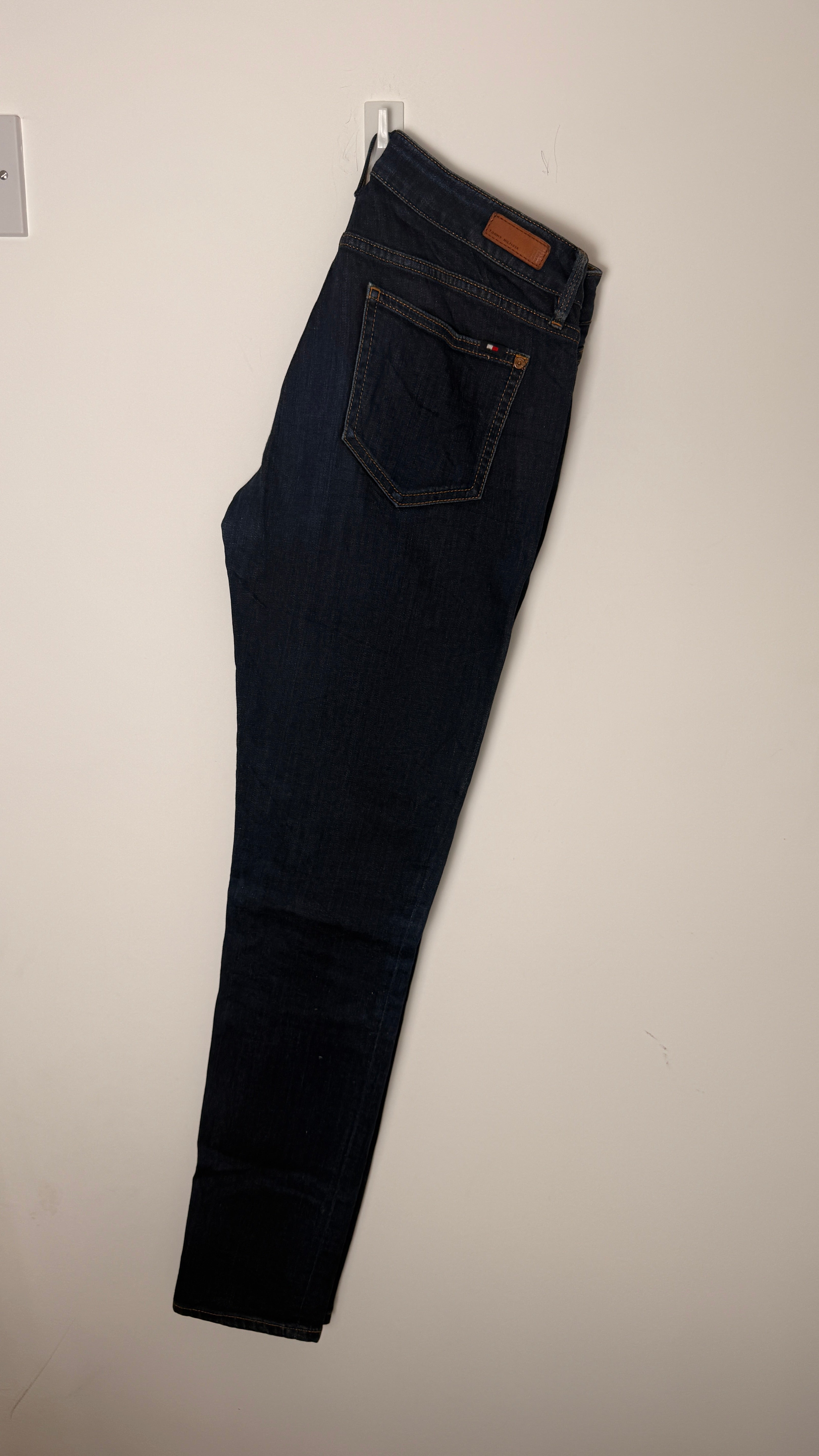Tommy Hilfiger Denim Jeans — Dark Blue, Nylon Blend, Slim Fit