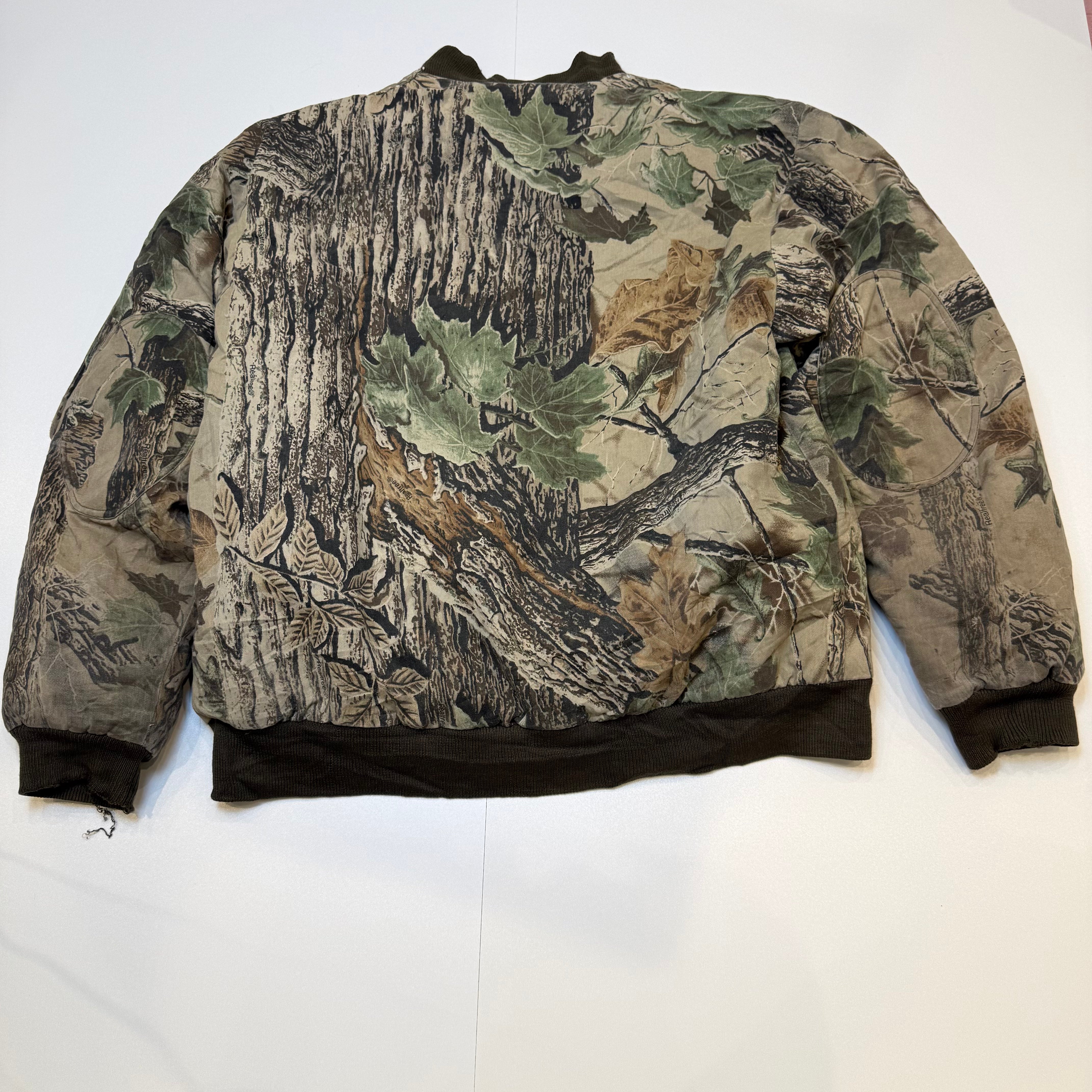 Cabela’s Realtree Camo Goose Down Jacket – L Tall