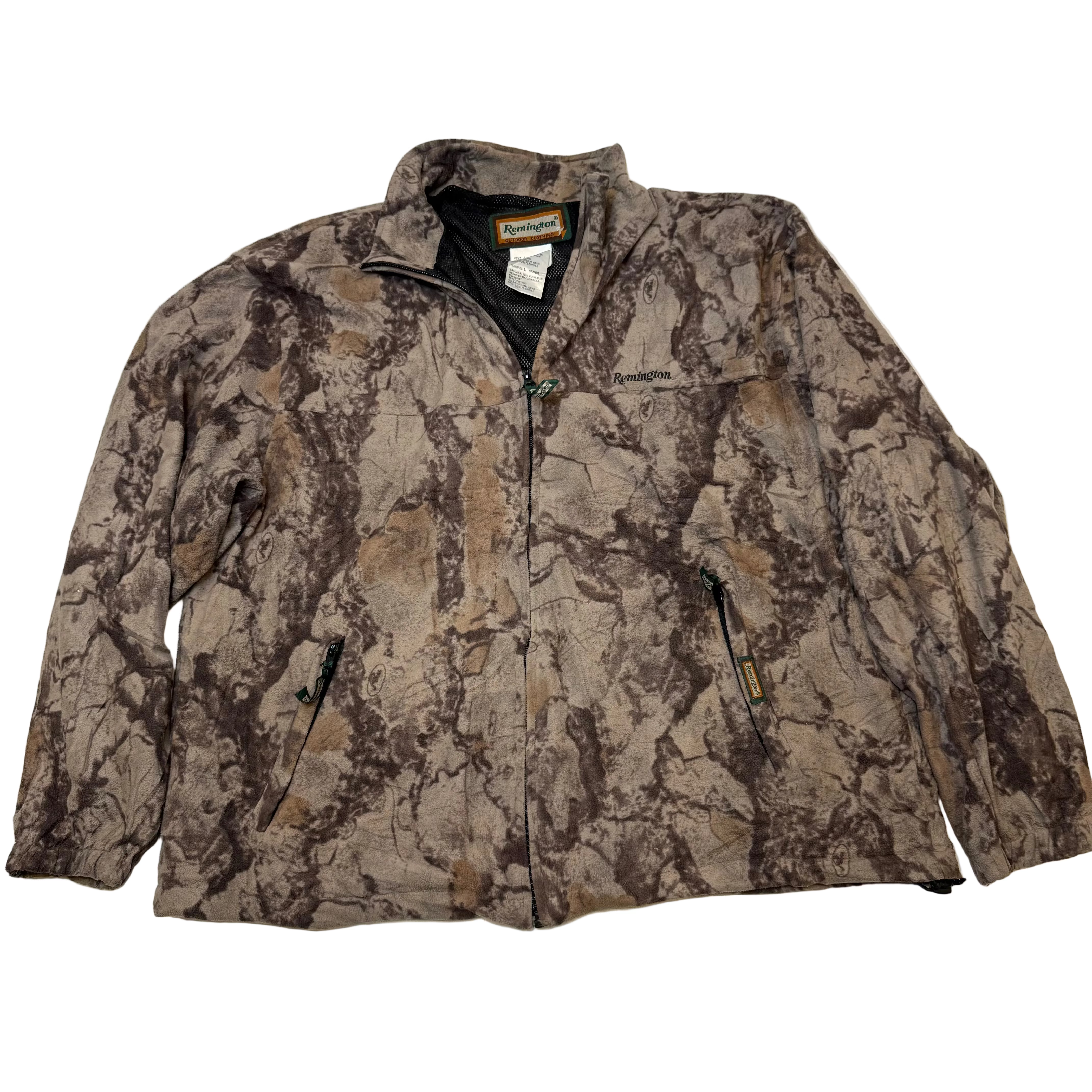 Remington Realtree Camo Fleece Jacket – Men’s Large