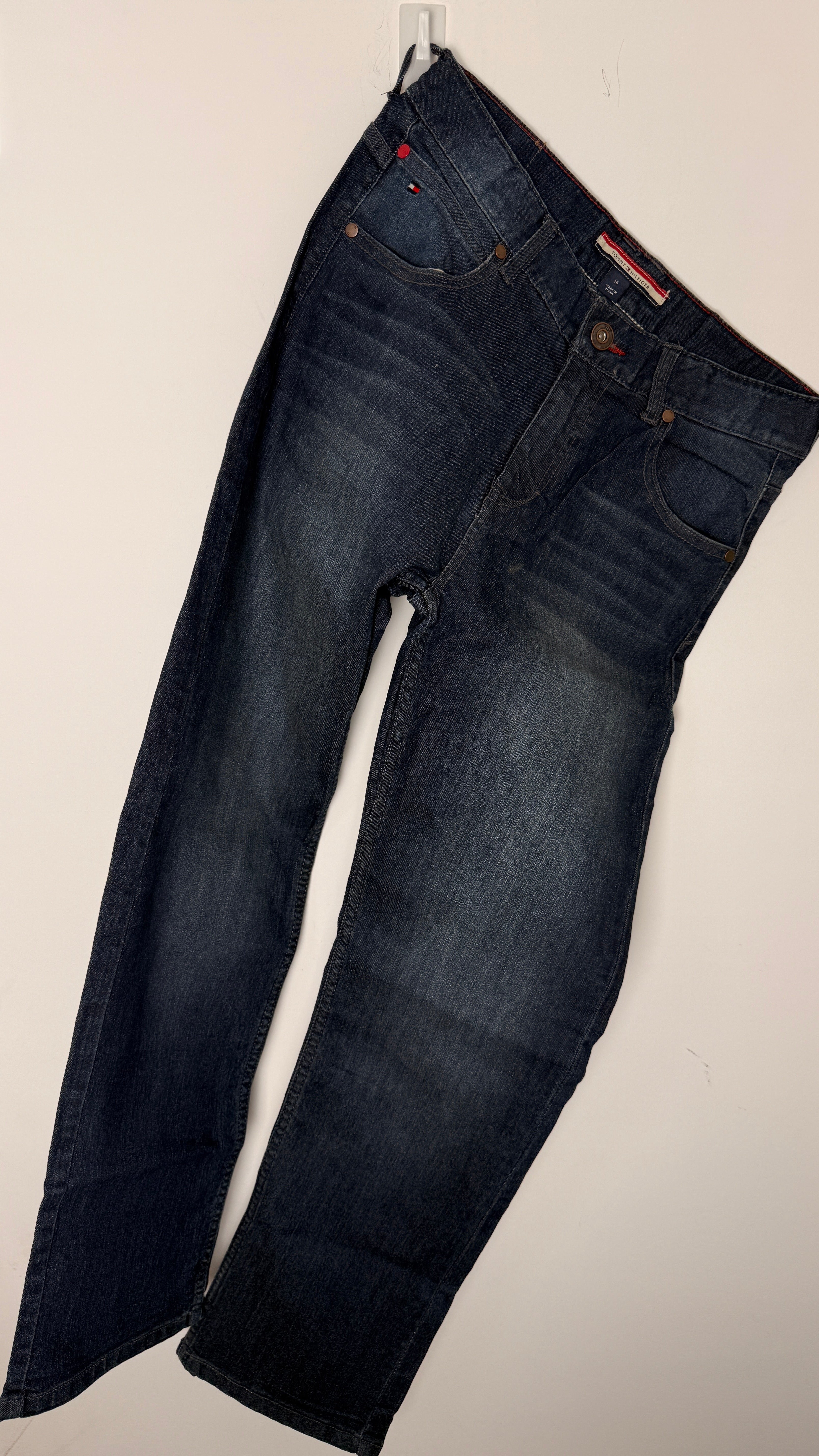 Tommy Hilfiger Girls’ Revolution Slim Blue Jeggings – P383