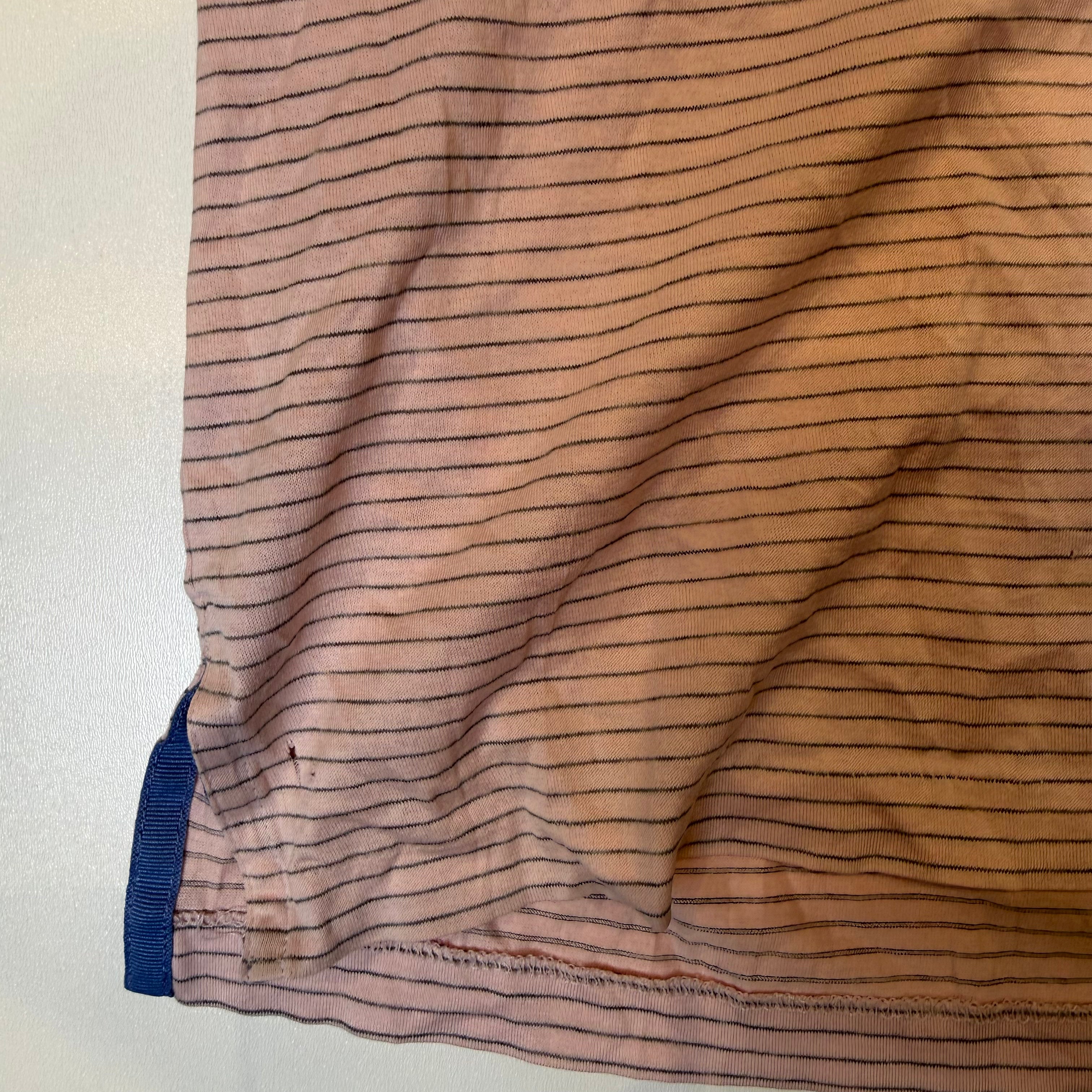 Polo Ralph Lauren Pink Striped Polo Shirt Pro Fit