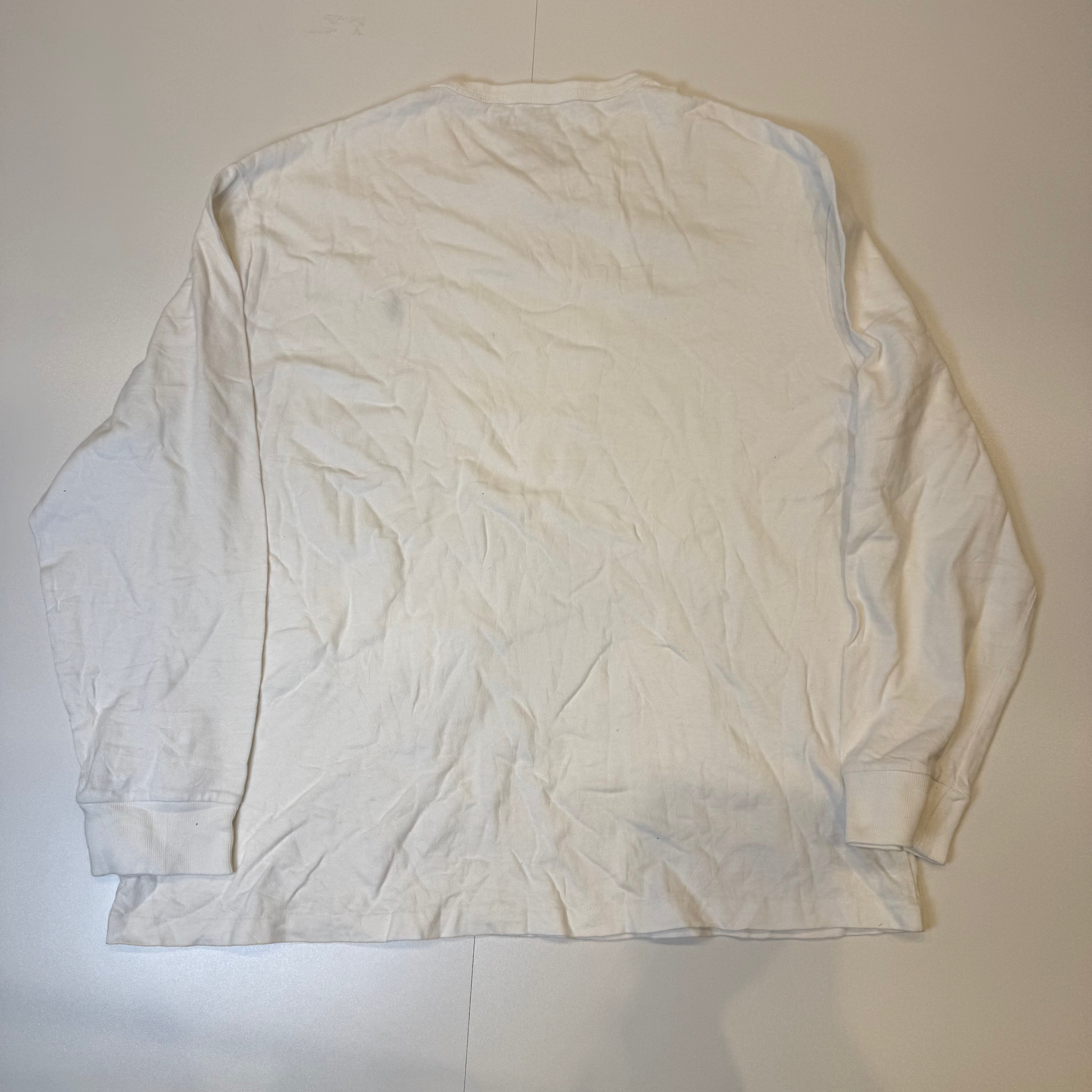 Polo Ralph Lauren White Long Sleeve T-Shirt Classic Fit