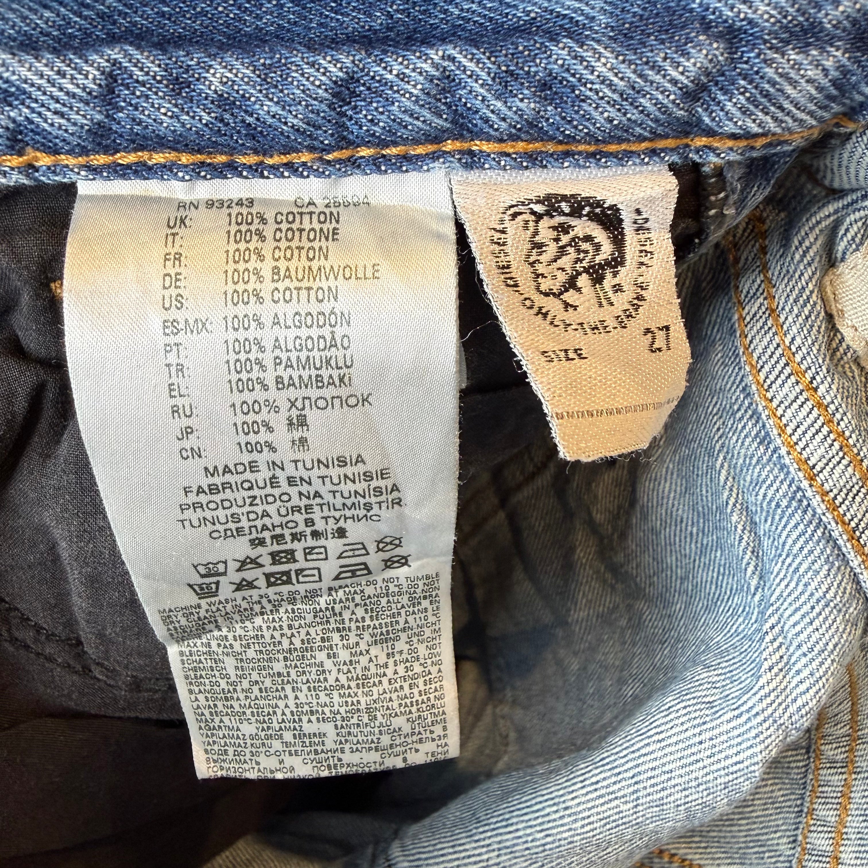 Diesel D-Fining Straight Leg Jeans