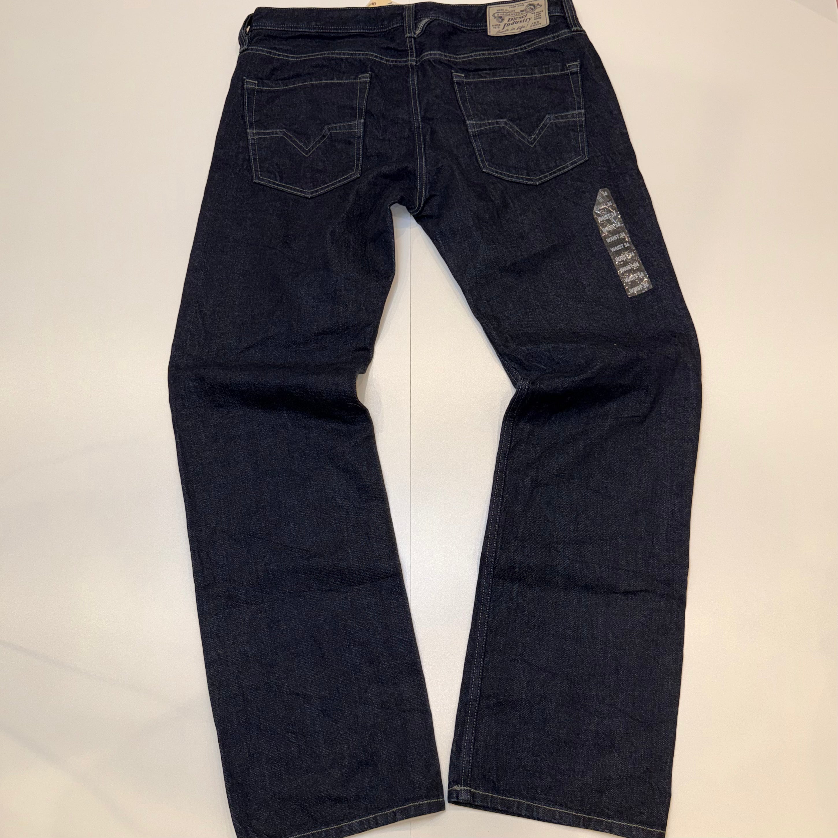 Diesel Larkee Regular Straight Dark Wash Jeans