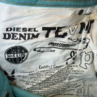 Diesel Darron Slim Tapered Teal Jeans