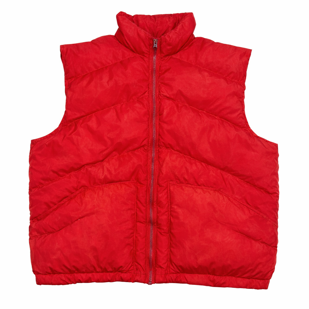 The North Face Extreme Red Puffer Gilet Vest