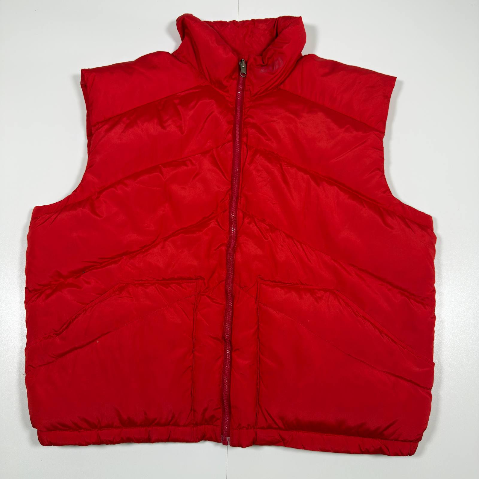 The North Face Extreme Red Puffer Gilet Vest