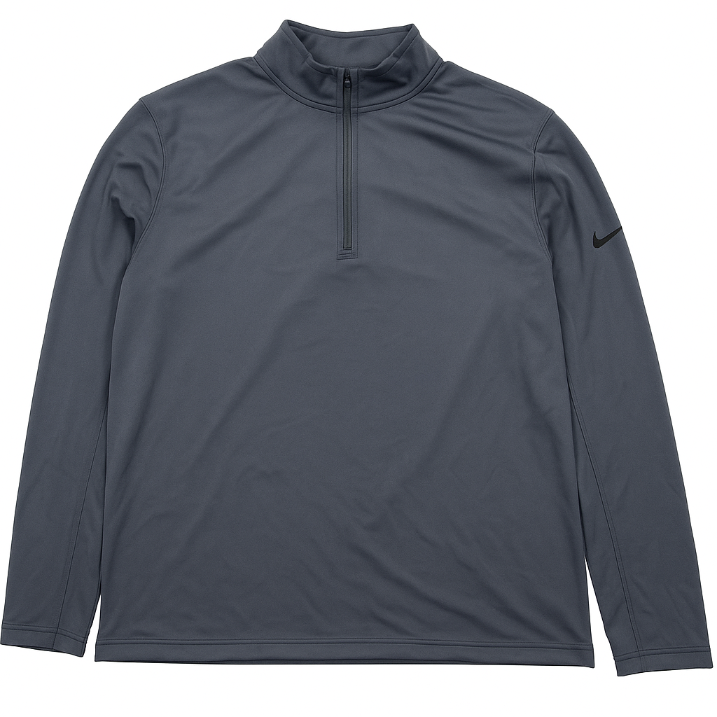 Nike Golf Dri-FIT 1/4 Zip Pullover Grey