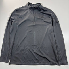 Nike Golf Dri-FIT 1/4 Zip Pullover Grey