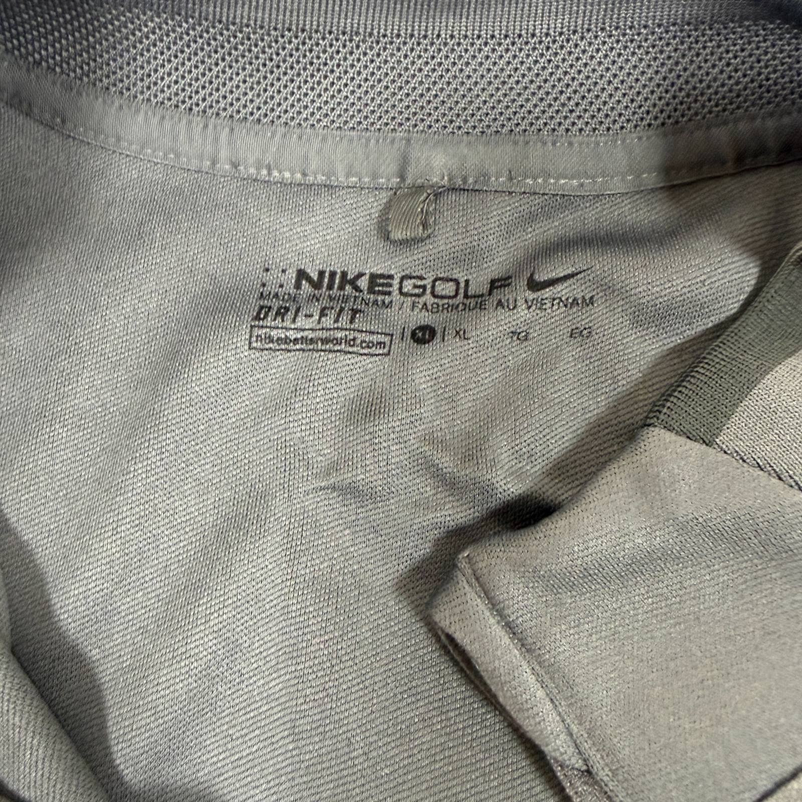 Nike Golf Dri-FIT 1/4 Zip Pullover Grey