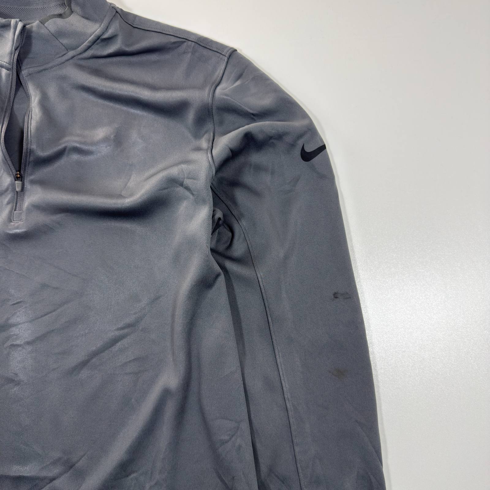 Nike Golf Dri-FIT 1/4 Zip Pullover Grey