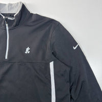 Nike Golf Therma-Fit 1/4 Zip Pullover Sweatshirt Black Mickey XL