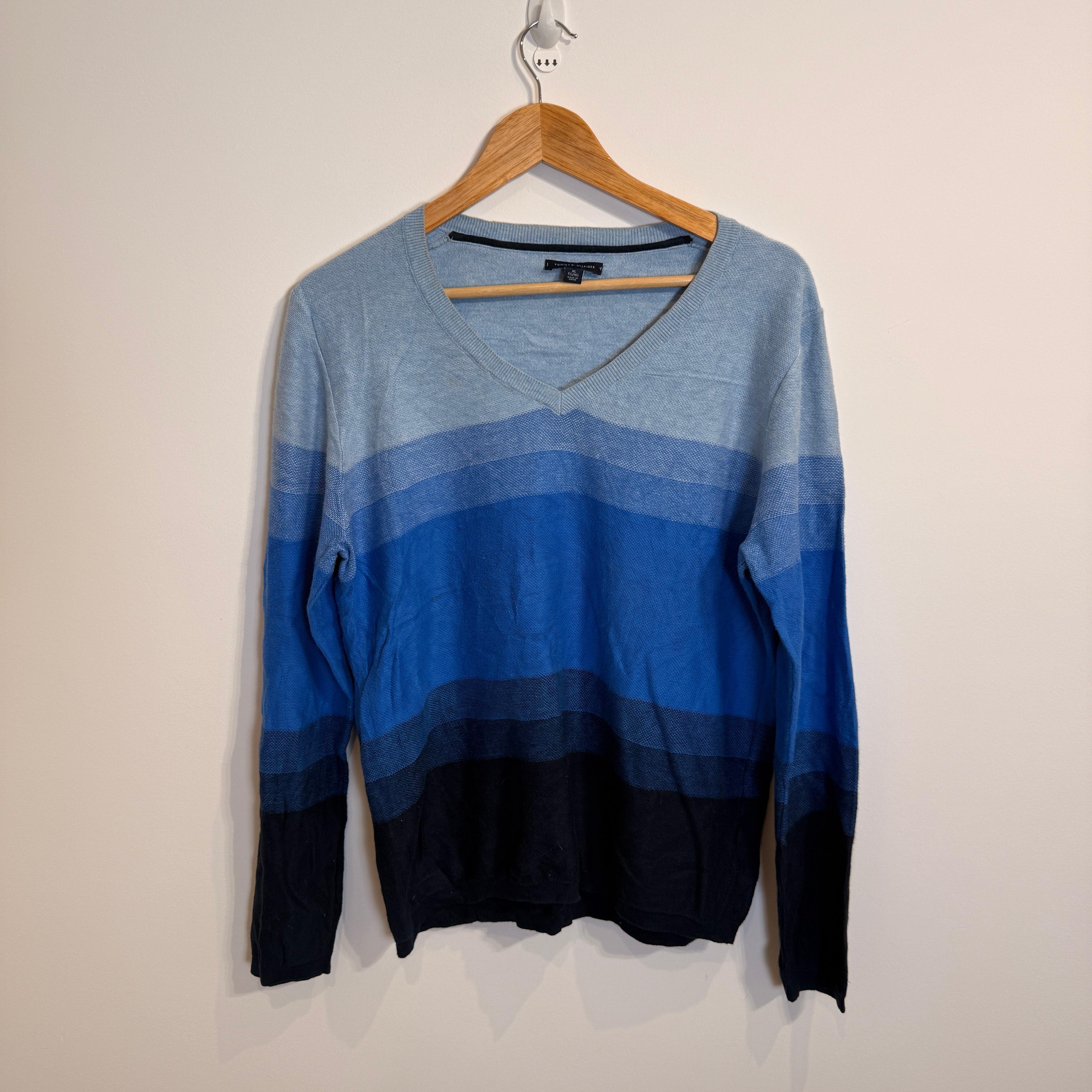 Tommy Hilfiger Blue Ombre Jumper