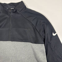 Nike Golf black and grey 1/4 zip pullover sweatshirt
