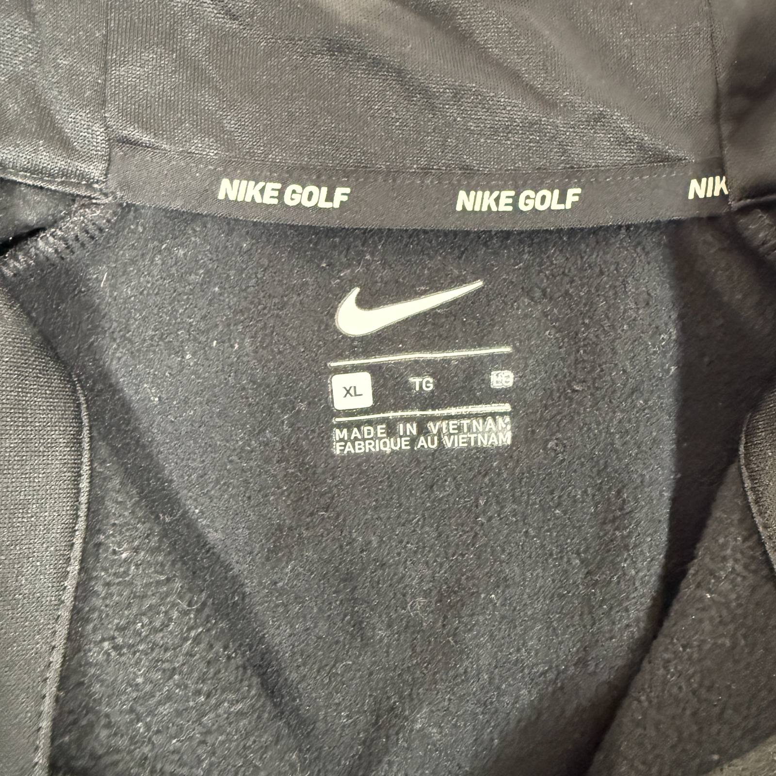 Nike Golf black and grey 1/4 zip pullover sweatshirt
